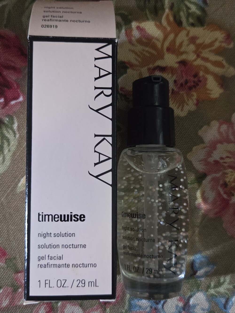 Mary Kay Timewise Night Solution Gel Facial New